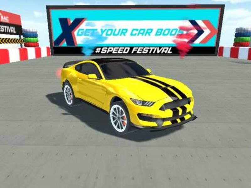 Spel Mega Ramp Car Stunt Games 3D online
