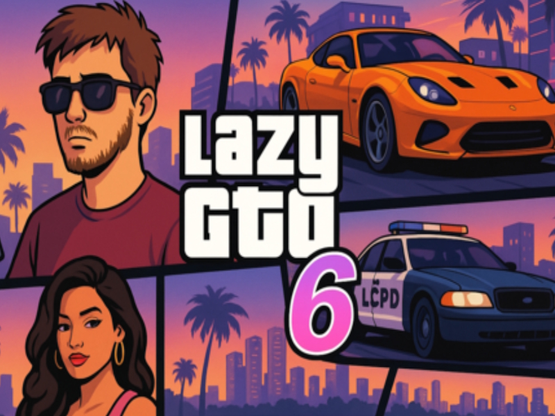 Spel Lazy GTO 6 online