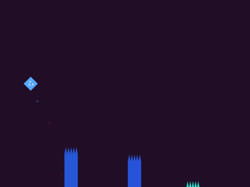 Spel Geometrie dash neon rush online