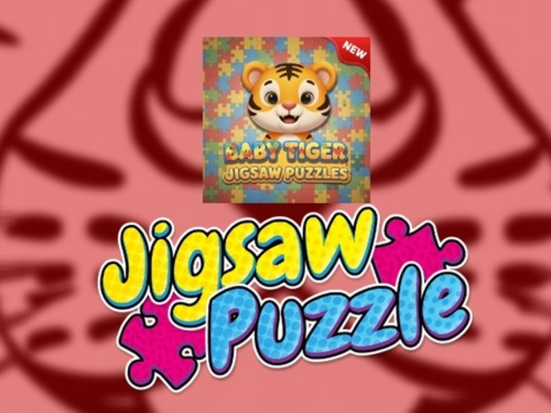 Spel Baby Tiger Jigsaw puzzels online