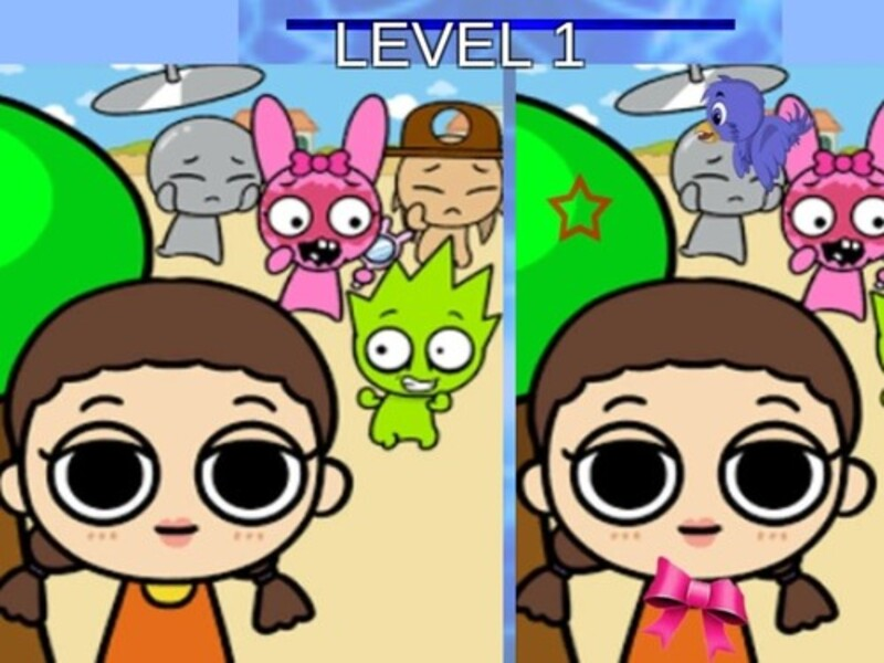 Spel Sprunki- en Squid-spelverschil online