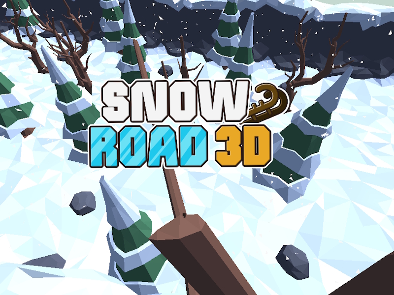 Spel Snow Road 3D online