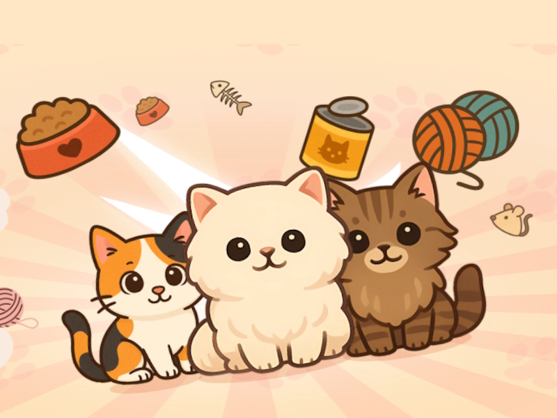 Spel Cat Suika online