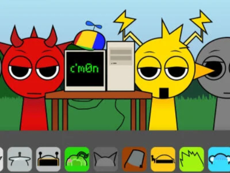 Spel Sprunki heroveren online