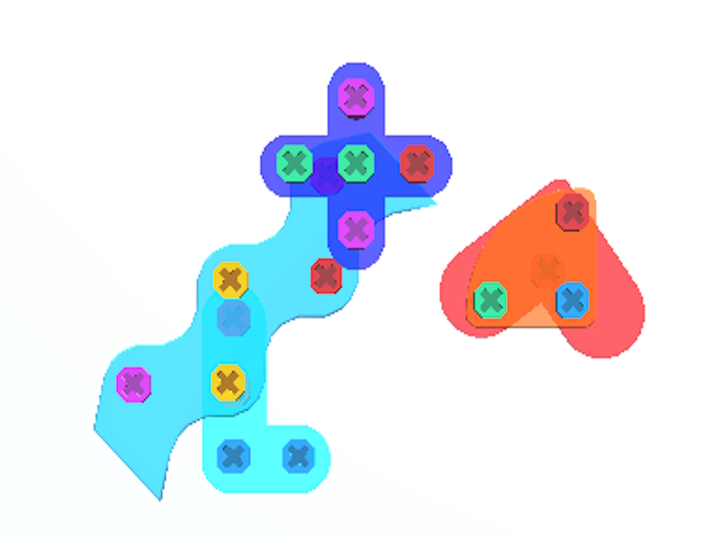 Spel Schroef en bouten puzzel 3D online