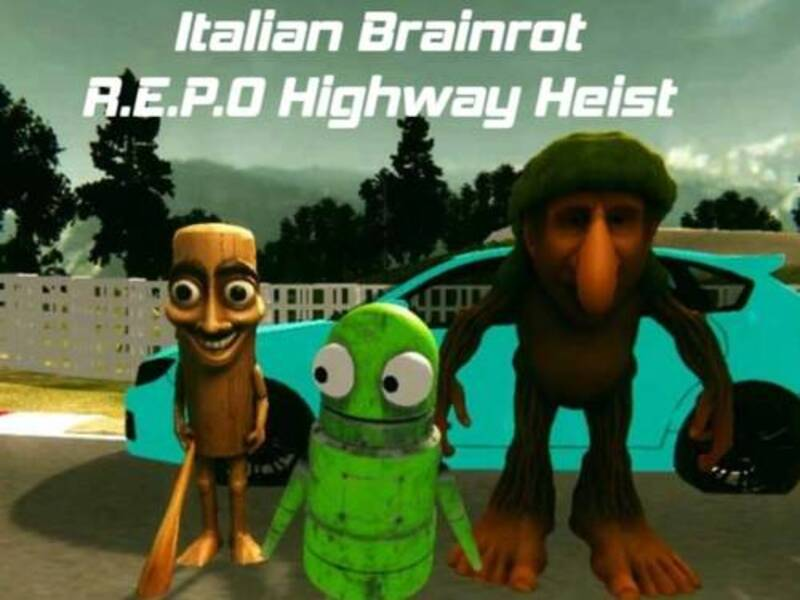 Spel Italiaans Brainrot R. E. P. O Highway Heist online