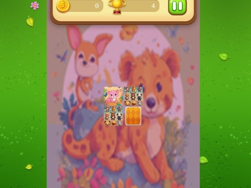 Spel Babydieren Memory Match online
