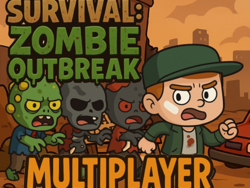 Spel Survival Zombie Outbreak Multiplayer online