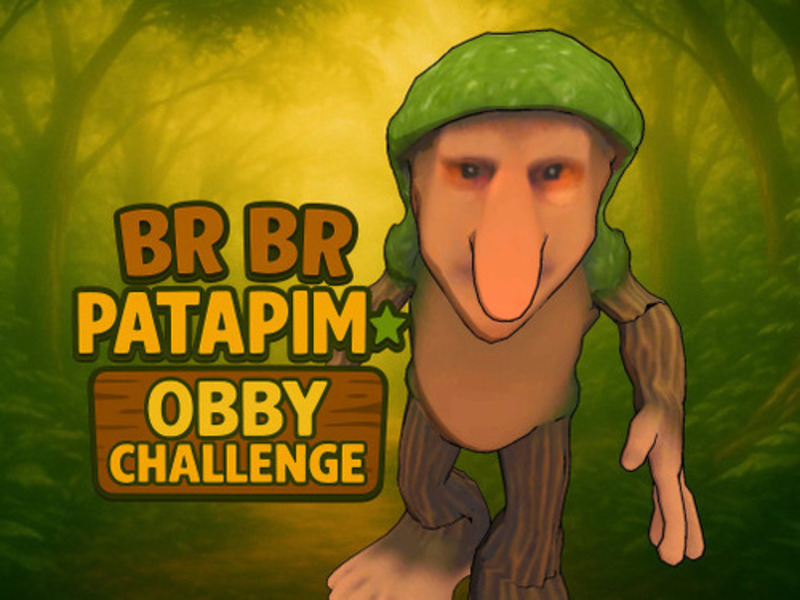 Spel Br BR Patapim: Obby Challenge online