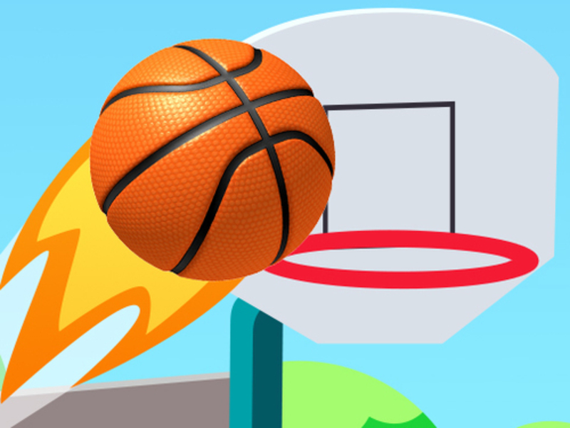 Spel Bounce dunk basketbal online