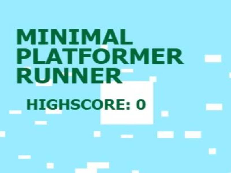 Spel Minimaal platformerloper online
