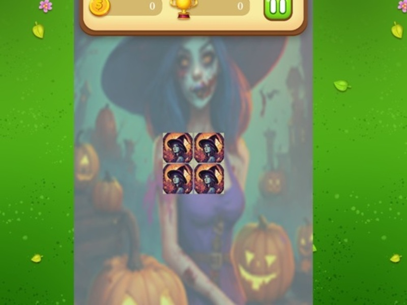 Spel Witch Memory Match online