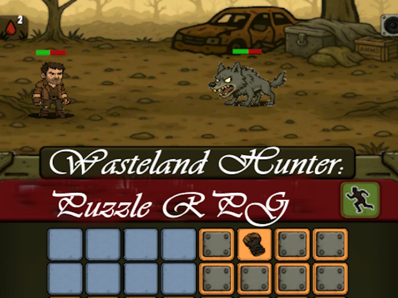 Spel Wasteland Hunter: Puzzle RPG online