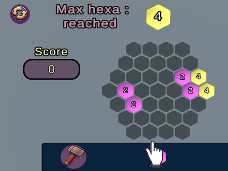 Spel Max hexa online
