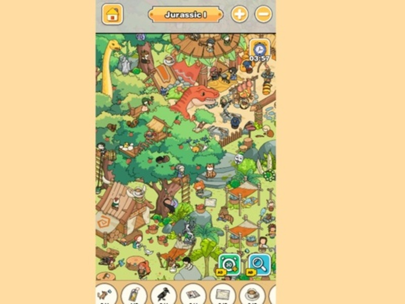 Spel Ontdek het Jurassic Park online
