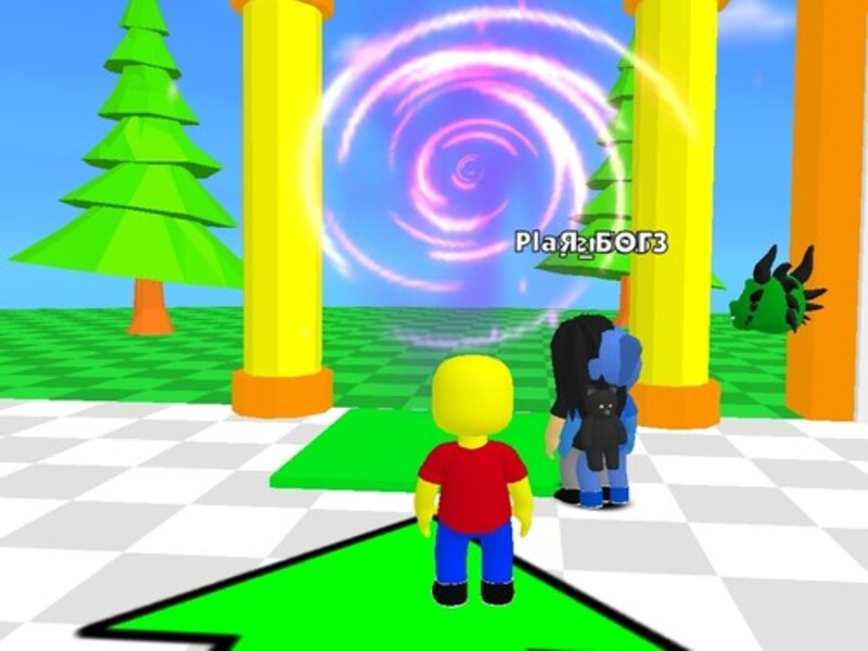 Spel Roblox: De vloer is Lava Challenge online