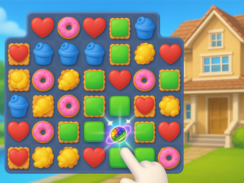 Spel Home Design Match 3 online