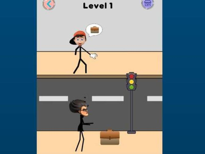 Spel Teacher Puzzle Stickman Games online