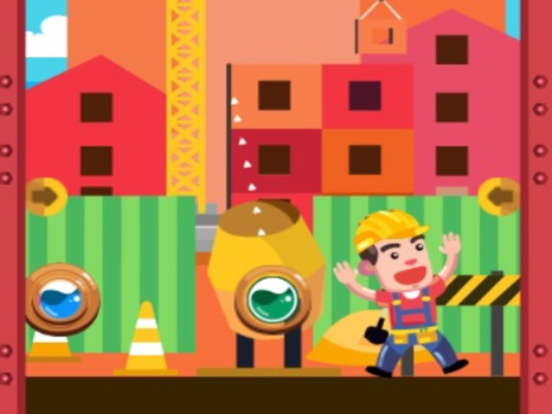 Spel Bouwwerker Bubble Shooter online