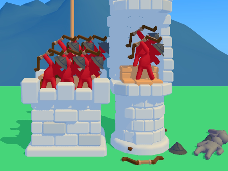 Spel Archers Heroes: Castle War online
