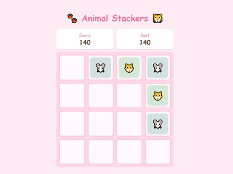 Spel Animal Stackers online