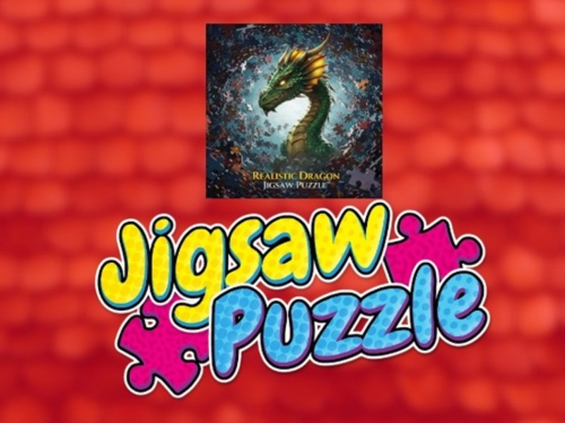 Spel Realistische Dragon Jigsaw-puzzel online