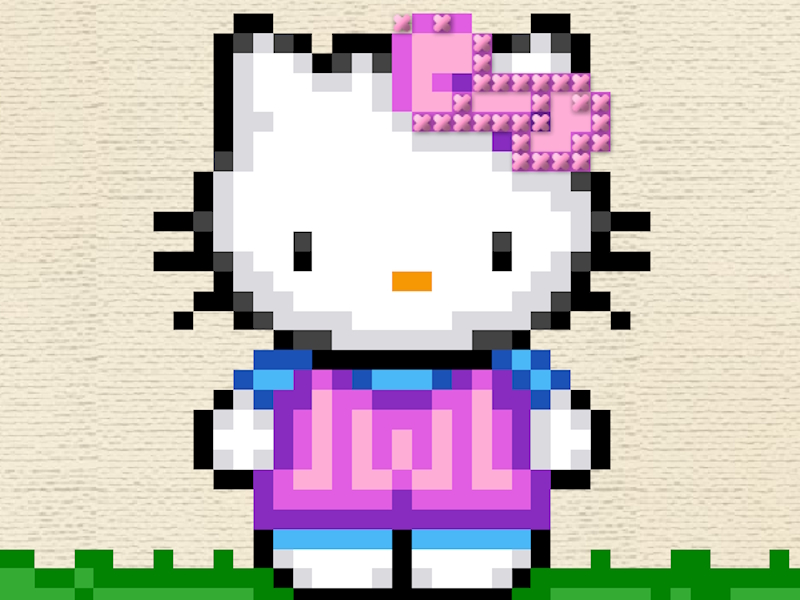 Spel Hallo kitty kruissteek online