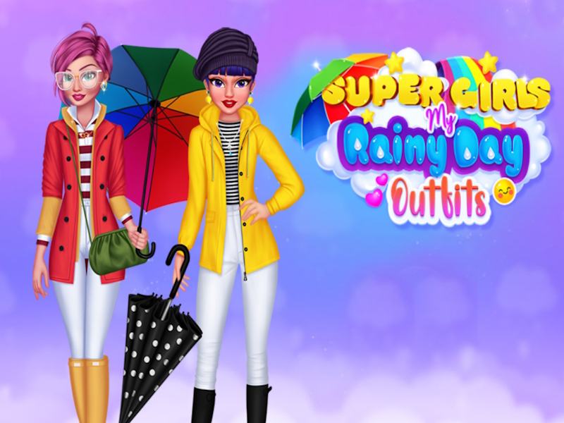 Spel Super Girls My Rainy Day Outfits online