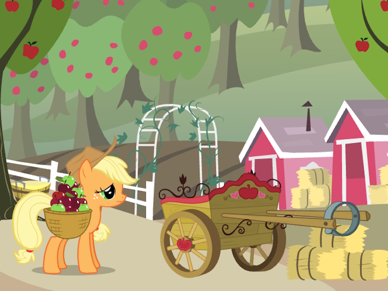 Spel De Apple Harvest van mijn kleine pony Applejack online