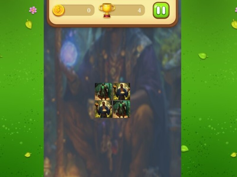 Spel Magic Druid Memory Match online