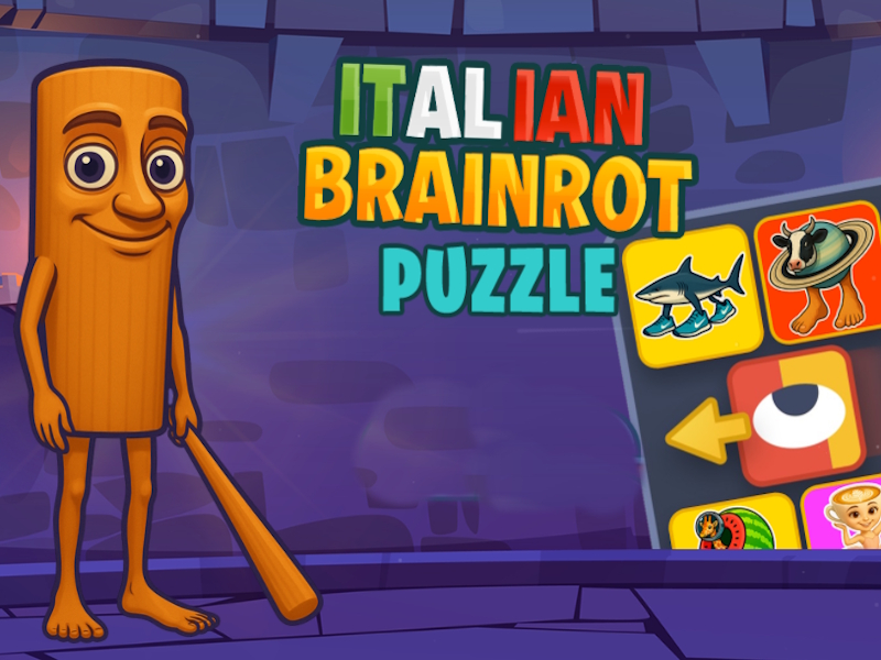 Spel Italiaanse Brainrot -puzzel online