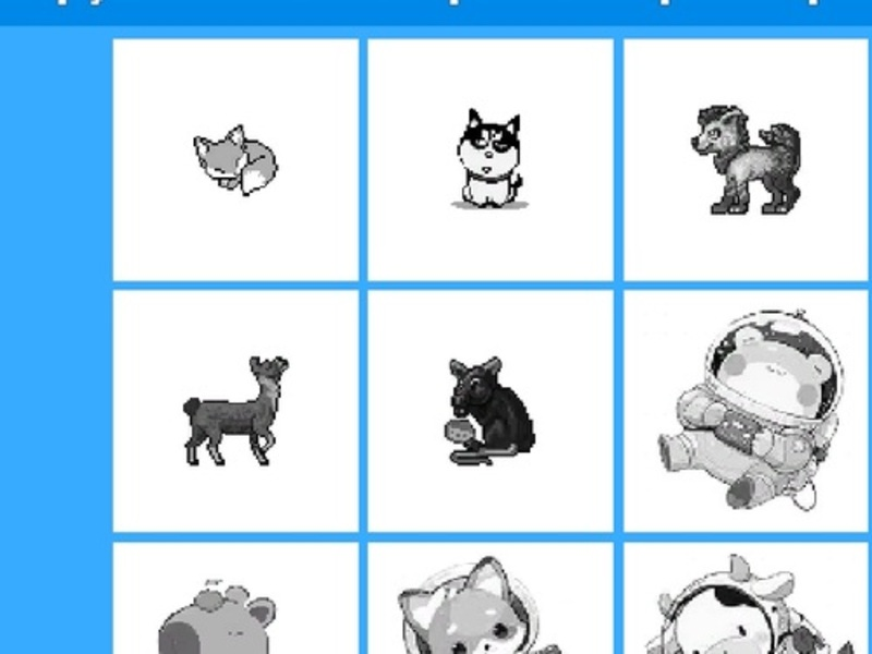 Spel Kleur pixels kleurplaten op getallen online