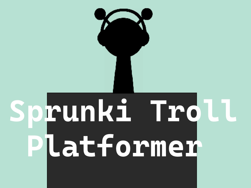 Spel Sprunki Troll -platformer online