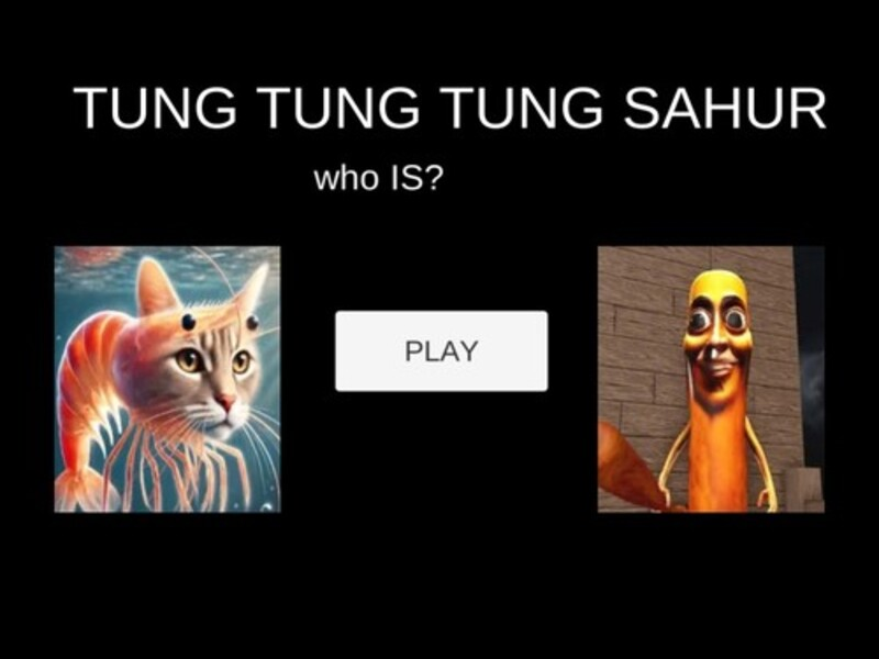 Spel Tung Tung Tung Sahur Wie is? online